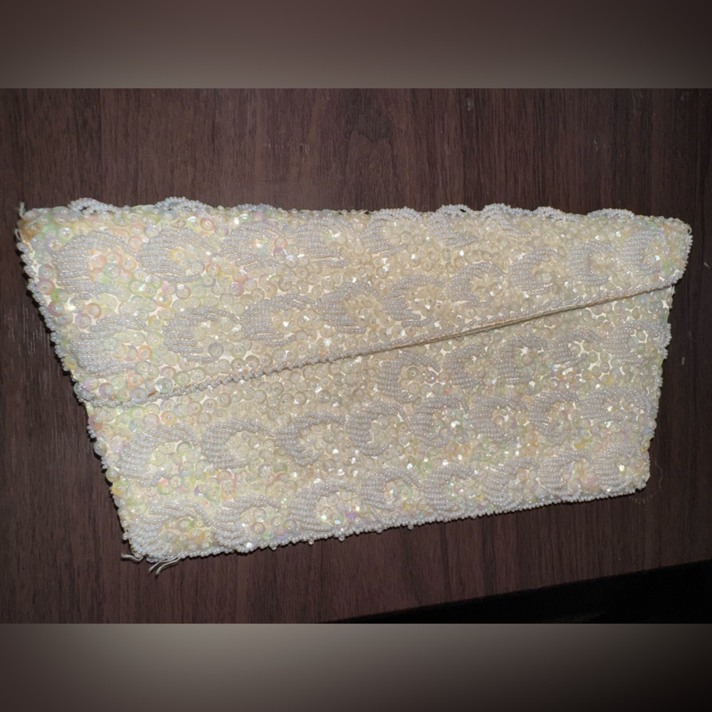 Elegant Beaded Clutch